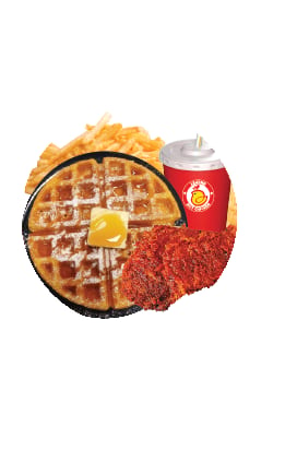 Combo #6 (Waffle + 2 Tenders).