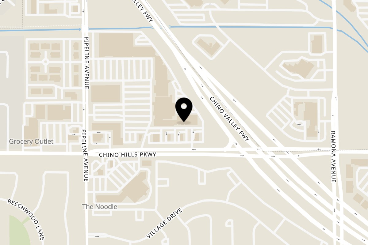 Map showing the location of Legend Hot Chicken Chino Hills on 4200 Chino Hills Pkwy ste 315 in Chino Hills